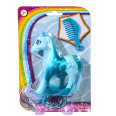 Sweet Pony kék póni játékfigura türkizkék sörénnyel