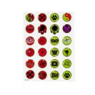 Miraculous - Katicabogár csillámos tetoválás készlet