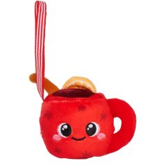 Squeezlings Christmas plüss akasztható dísz - Bögre