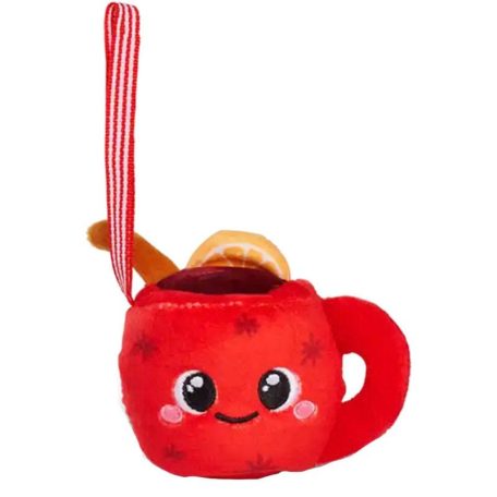 Squeezlings Christmas plüss akasztható dísz - Bögre