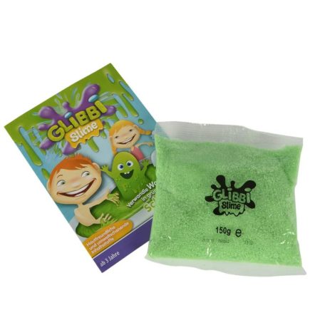 Glibbi Slime Green - Zöld nyálka fürdőzselé