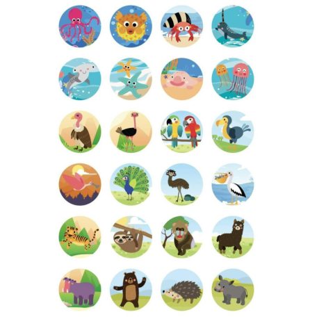 Állatos Fényvetítő 3 koronggal