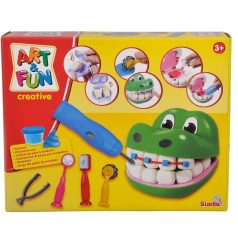   A&F Dough Set Crocodile Dentist - Krokodilfogászat gyurmaszett