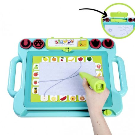 Stampy mágneses rajztábla hangot adó tollal