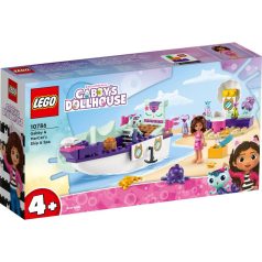   LEGO Gabby's Dollhouse 10786 Gabi és Szirénke hajója és szépségszalonja