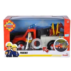   Sam, a tűzoltó Phoenix állatmentő játékszett figurával és lóval