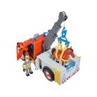 Sam, a tűzoltó Phoenix állatmentő játékszett figurával és lóval