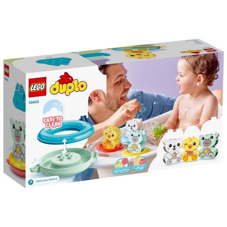 LEGO DUPLO Creative Play 10965 Vidám fürdetéshez: úszó állatos vonat