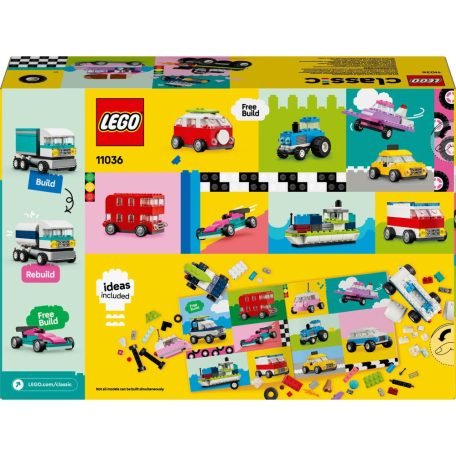 LEGO Classic 11036 Kreatív járművek
