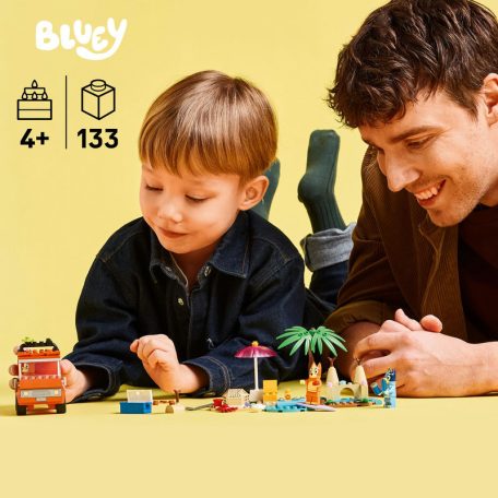 LEGO Bluey 11202 Bluey és családja a tengerpartra utazik