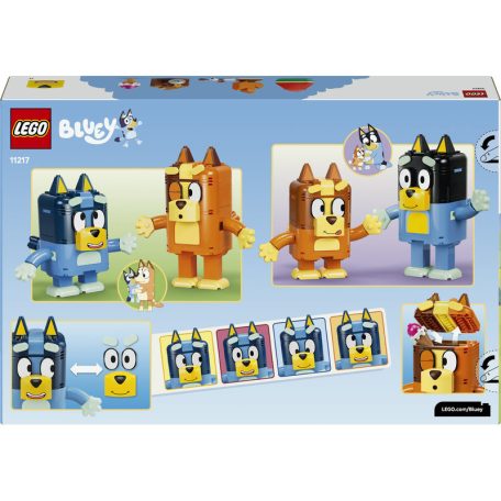 LEGO Bluey 11217 Bluey családja kockákból