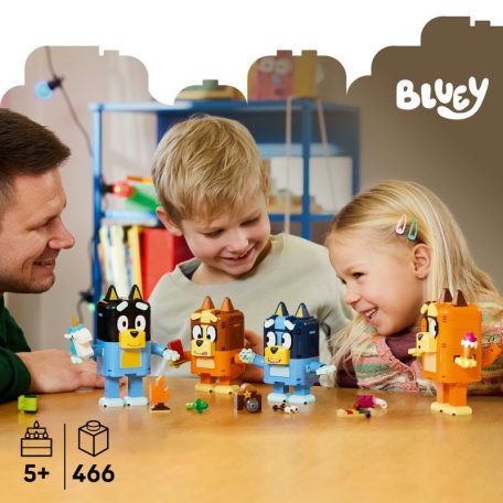 LEGO Bluey 11217 Bluey családja kockákból