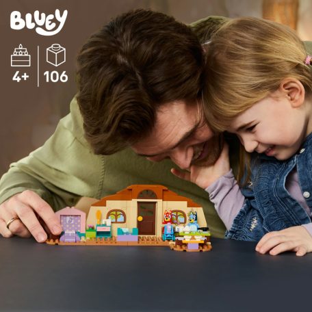 LEGO Bluey 11221 Rozsdás és Bluey a suliban