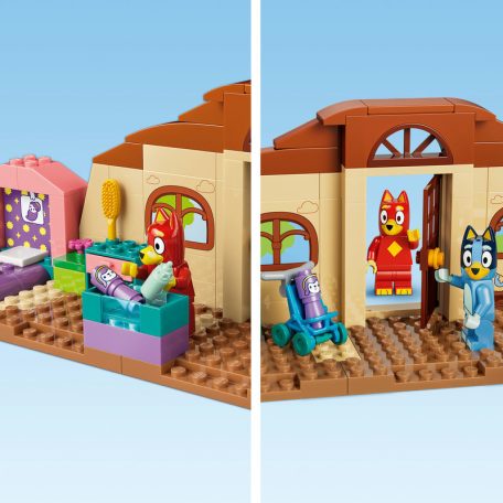 LEGO Bluey 11221 Rozsdás és Bluey a suliban