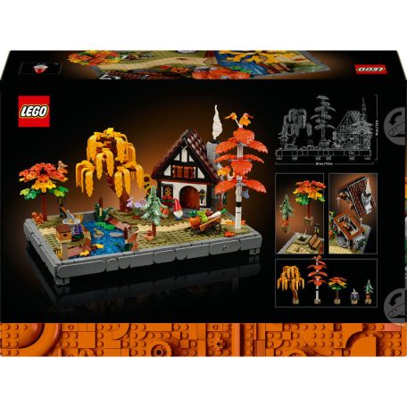 LEGO Icons 11372 Őszi kert házikóval
