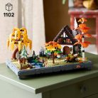 LEGO Icons 11372 Őszi kert házikóval
