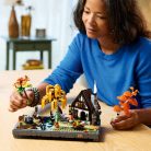 LEGO Icons 11372 Őszi kert házikóval