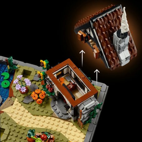 LEGO Icons 11372 Őszi kert házikóval
