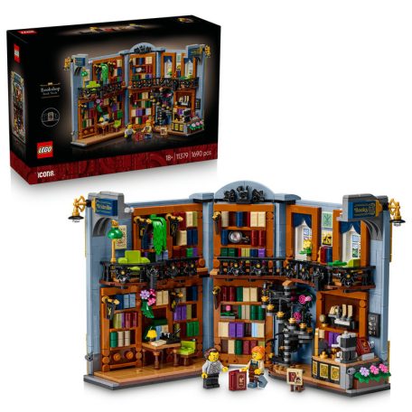 LEGO Icons 11379 Könyvkuckó: Könyvesbolt