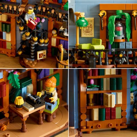 LEGO Icons 11379 Könyvkuckó: Könyvesbolt