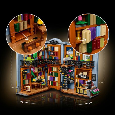 LEGO Icons 11379 Könyvkuckó: Könyvesbolt