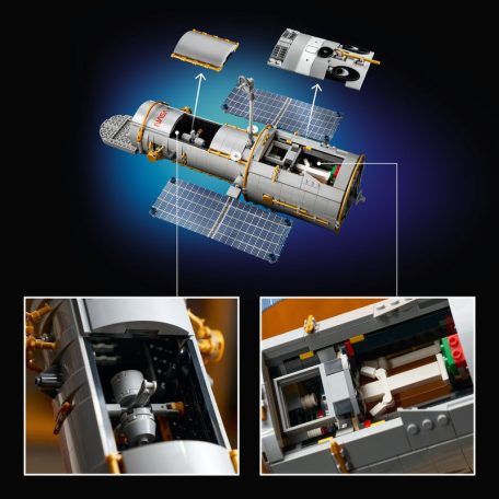 LEGO Icons 11382 Hubble űrtávcső