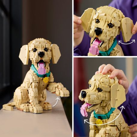 LEGO Icons 11384 Golden retriever kutyus