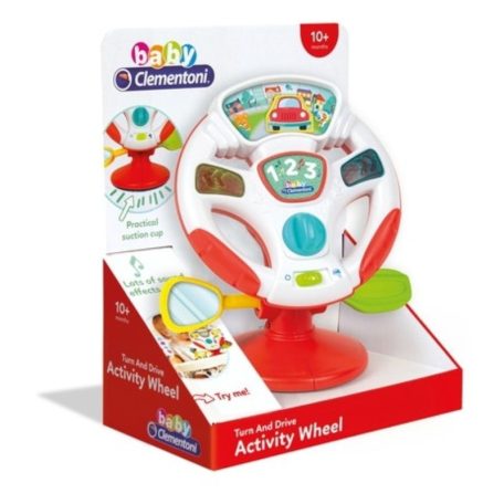Baby Clementoni Turn&Drive Foglalkoztató kormánykerék