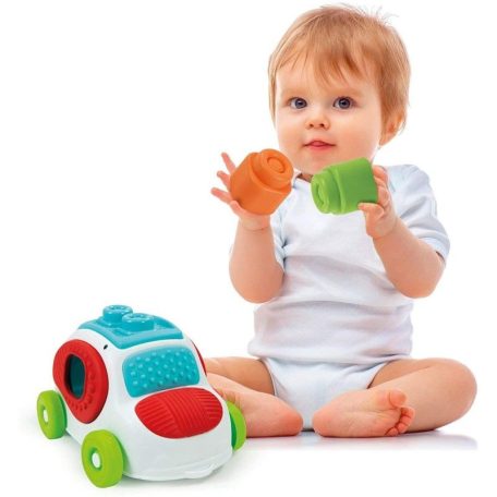 Soft Clemmy 17315 Kockagyűjtő kisautó