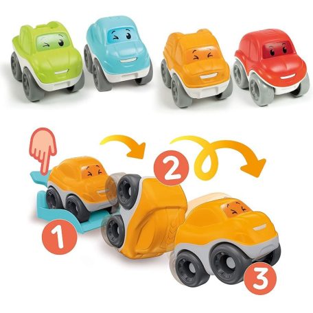Baby Clementoni 17429 Bukfencező zöld kisautó