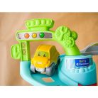Baby Clementoni 17482 Fun Garage - Garázs pályaszett bukfencező autóval