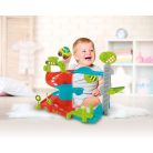 Baby Clementoni 17482 Fun Garage - Garázs pályaszett bukfencező autóval