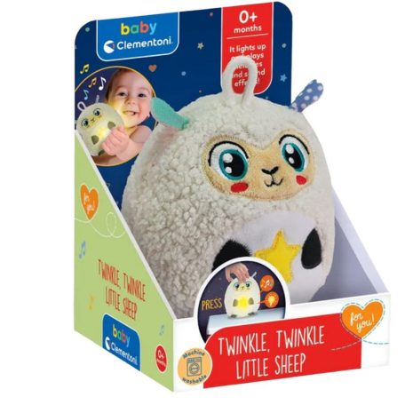 Baby Clementoni 17499 Twinkle-Twinkle kicsi bárány interaktív bébijáték