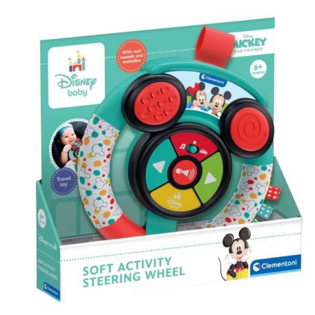 Clementoni 17557 Disney Baby Puha kormánykerék foglalkoztató bébijáték