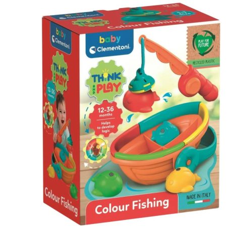 Baby Clementoni 17581 Think & Play Horgász készségfejlesztő játékszett