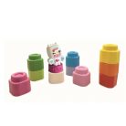 Soft Clemmy Baby Unikornis puha építőkocka szett figurával