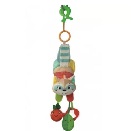 Baby Clementoni 17713 Felakasztható puha mosómedve csörgő
