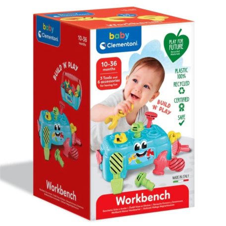 Baby Clementoni 17733 Formaillesztő munkapad