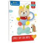 Baby Clementoni 17785 Plüss kutyus csörgő