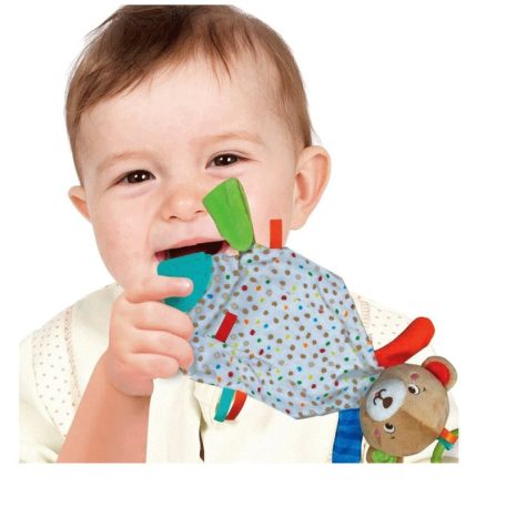 Baby Clementoni 17786 Plüss maci szundikendő