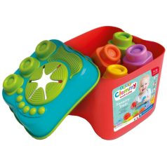   Soft Clemmy 17807 Készségfejlesztő szenzoros doboz puha építőkockákkal