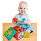 Soft Clemmy 17807 Készségfejlesztő szenzoros doboz puha építőkockákkal