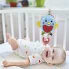Baby Clementoni 17821 Puha madárka zenélő plüss bébijáték