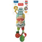 Baby Clementoni 17827 Felakasztható plüss mosómedve csörgővel és rágókával