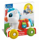 Baby Clementoni 17836 Zenélő póni húzható bébijáték