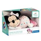 Clementoni 17958 Disney Baby Alvó Minnie egér interaktív plüss játék fénnyel és zenével