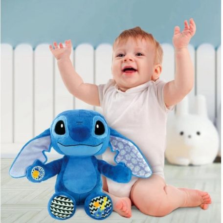 Clementoni Interaktív Disney Stitch zenélő plüssfigura