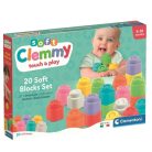 Soft Clemmy 17989 Puha építőkockák (20 db)