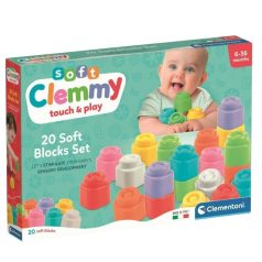 Soft Clemmy 17989 Puha építőkockák (20 db)