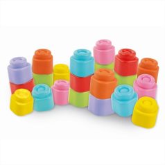 Soft Clemmy 17989 Puha építőkockák (20 db)